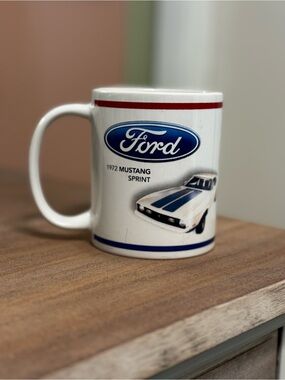 Ford Mustang Sprint 1972 Special Patriotic Edition Coffee Cup Mug